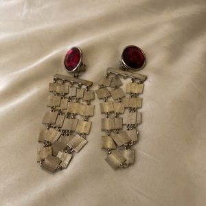 Vintage 80’s statement earrings